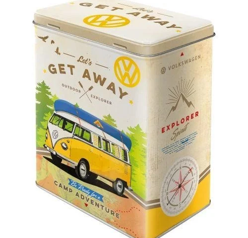 Tin Box Large VW